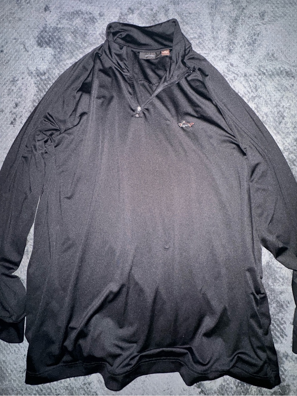 Greg Norman Collection Black Quarter-Zip Performance Pullover